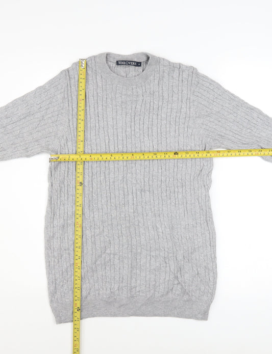 Mens UK Size S Woolovers Grey Pullover Jumper