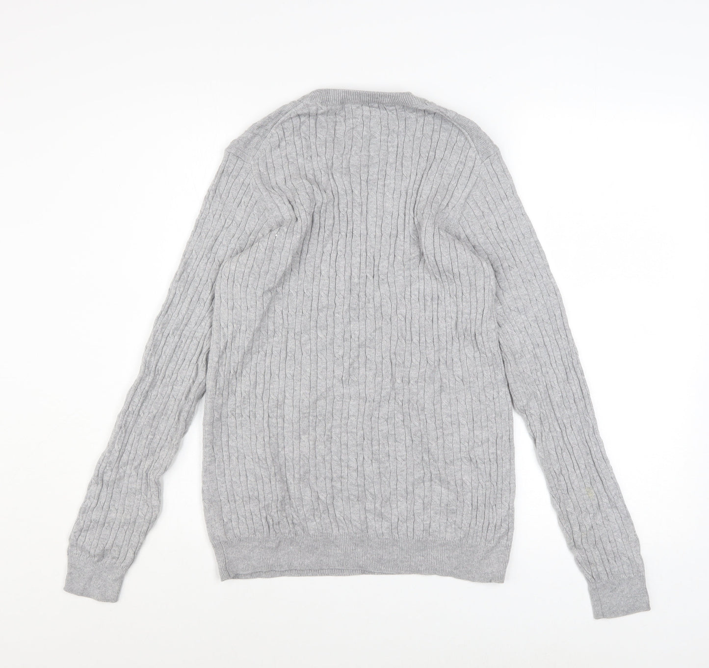 Mens UK Size S Woolovers Grey Pullover Jumper