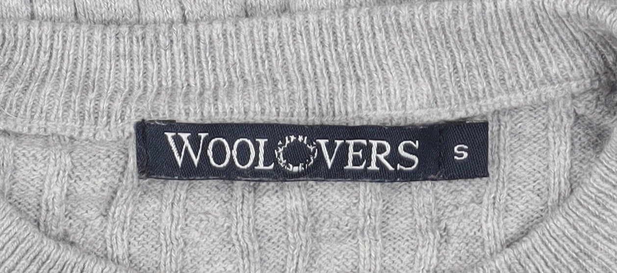 Mens UK Size S Woolovers Grey Pullover Jumper