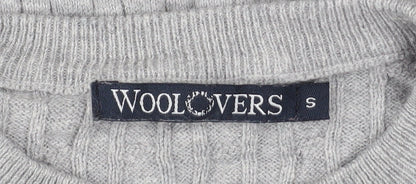 Mens UK Size S Woolovers Grey Pullover Jumper