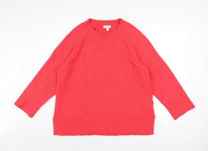 Womens UK Size M Monsoon Red Pullover Jumper