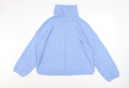 Womens UK Size XL VERO MODA Blue Pullover Jumper