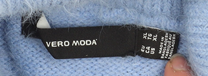 Womens UK Size XL VERO MODA Blue Pullover Jumper