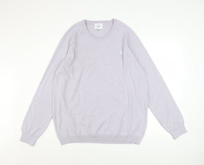 Mens UK Size XL Peter Werth Grey Pullover Jumper