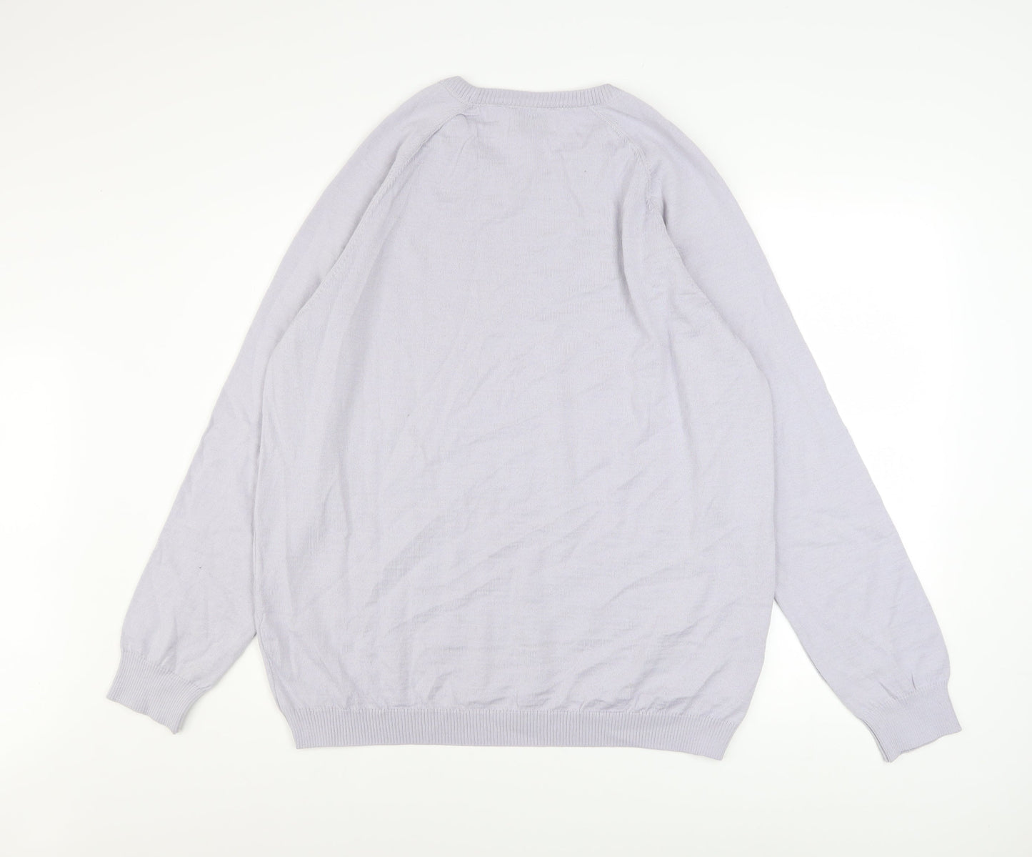 Mens UK Size XL Peter Werth Grey Pullover Jumper