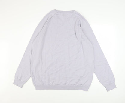 Mens UK Size XL Peter Werth Grey Pullover Jumper
