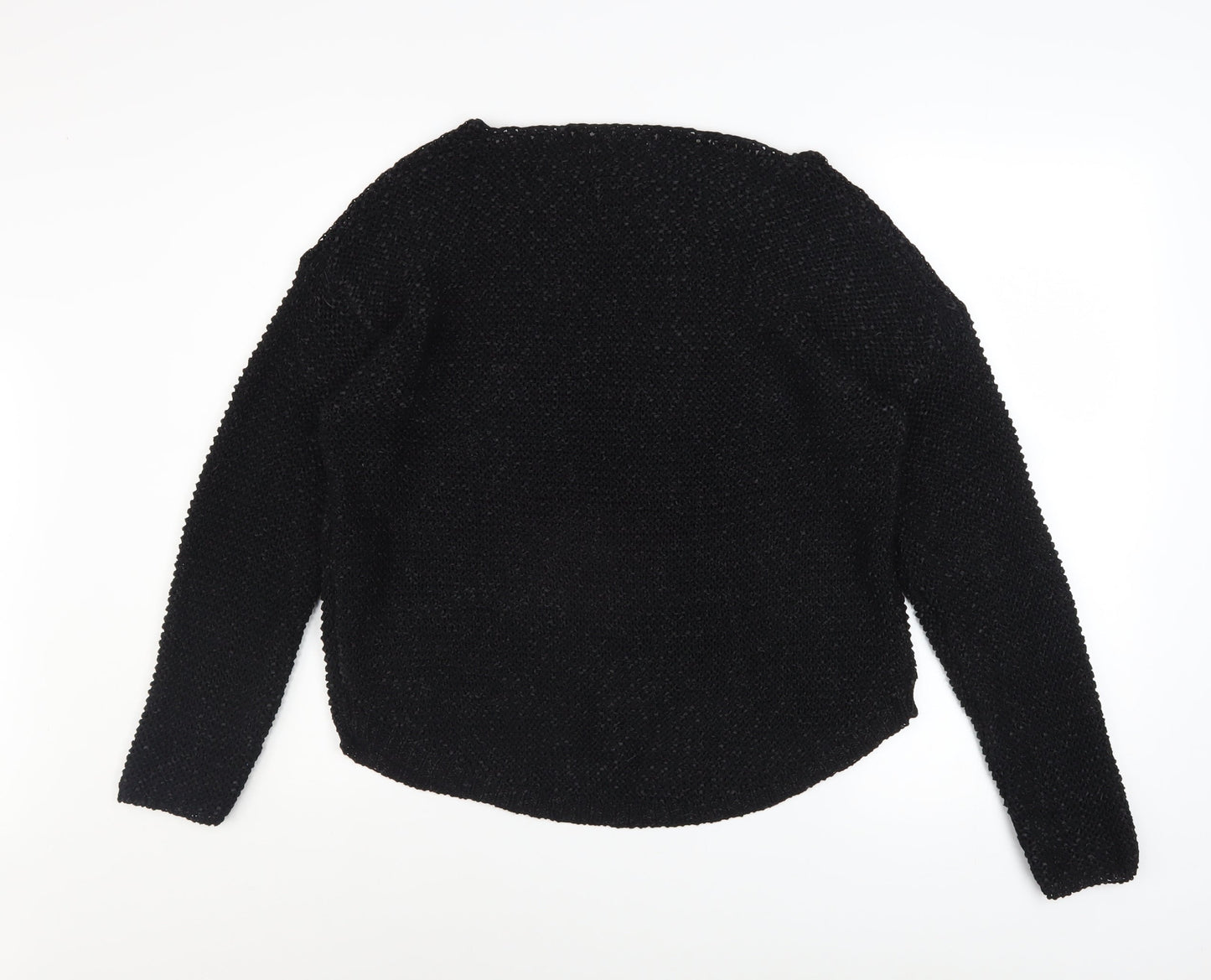 Womens UK Size L Zara Black Pullover Jumper