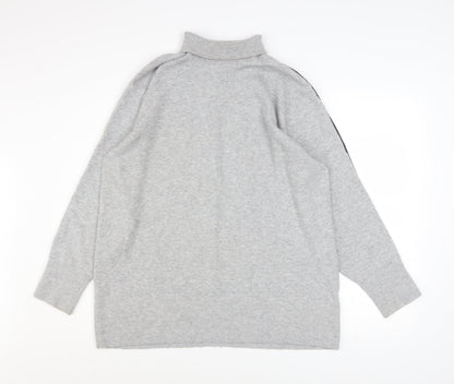 Mens UK Size M French Connection Grey Pullover Jumper