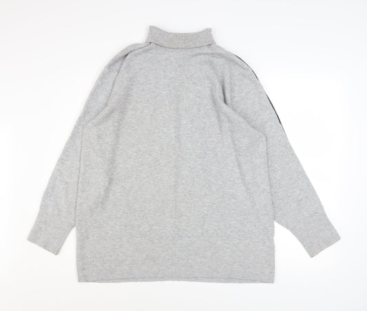 Mens UK Size M French Connection Grey Pullover Jumper