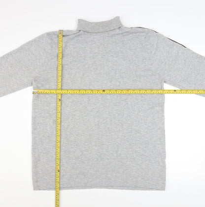 Mens UK Size M French Connection Grey Pullover Jumper