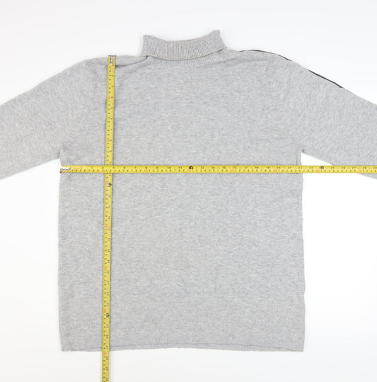 Mens UK Size M French Connection Grey Pullover Jumper