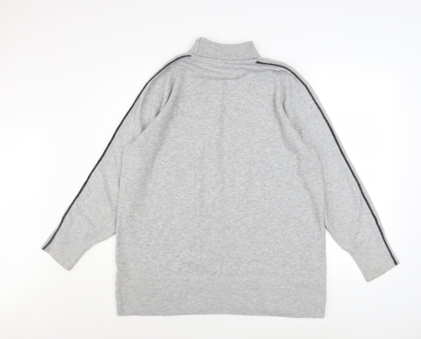 Mens UK Size M French Connection Grey Pullover Jumper