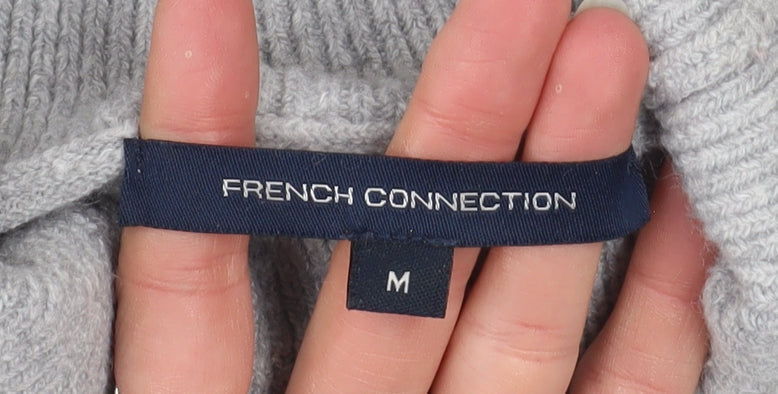 Mens UK Size M French Connection Grey Pullover Jumper