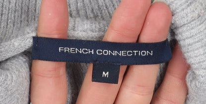 Mens UK Size M French Connection Grey Pullover Jumper