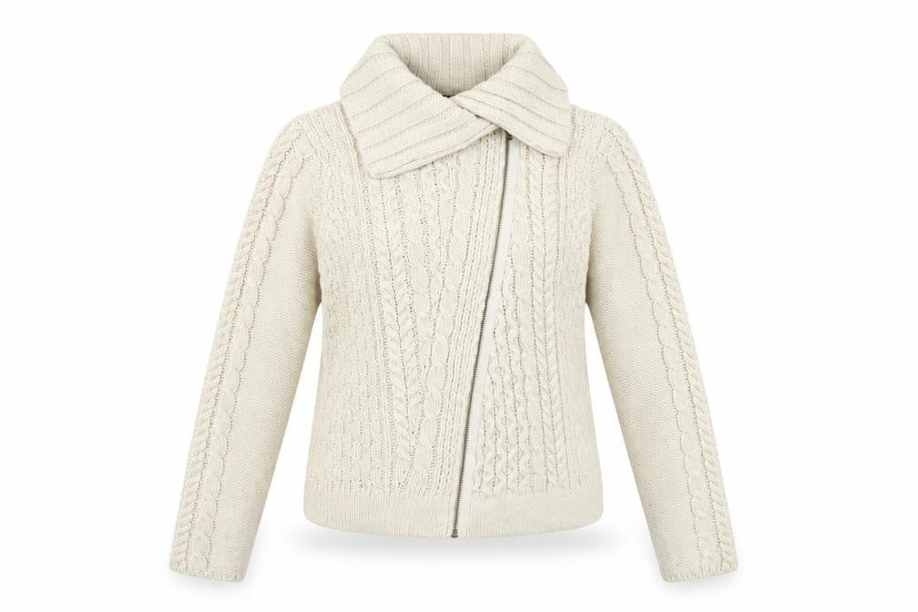 Womens UK Size 12 Topshop Ivory Basic Jacket