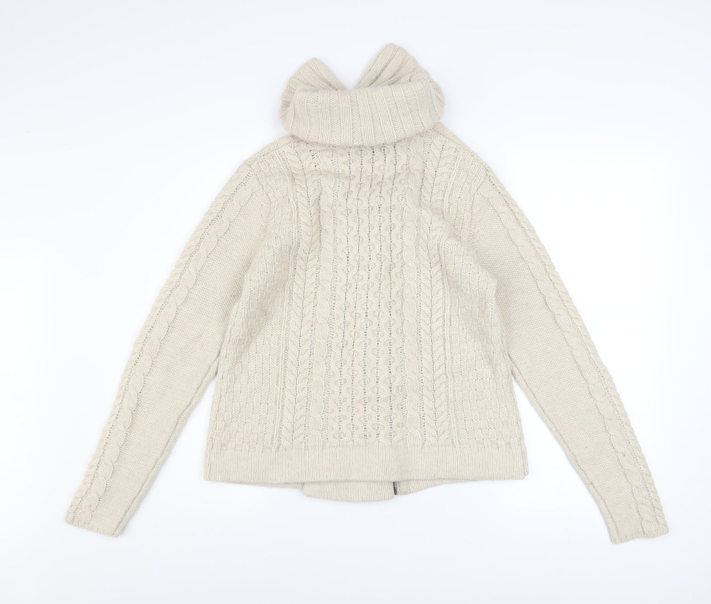 Womens UK Size 12 Topshop Ivory Basic Jacket