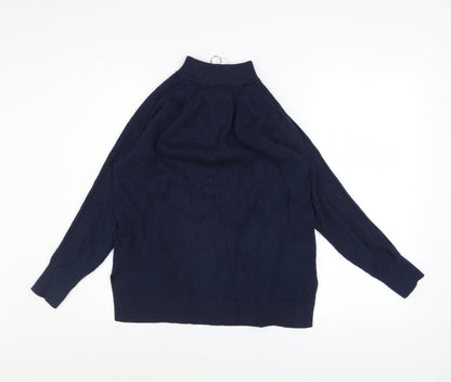 Womens UK Size M Marks and Spencer Blue Pullover Jumper