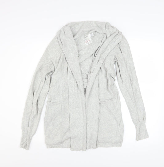 Mens UK Size XS Topman Grey Cardigan Jumper