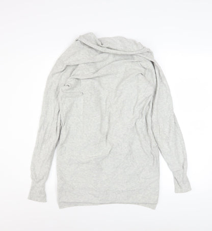 Mens UK Size XS Topman Grey Cardigan Jumper