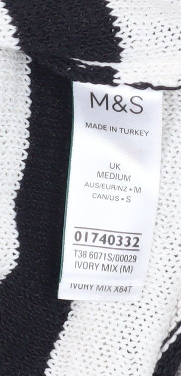 Womens UK Size M Marks and Spencer Multicoloured Pullover Jumper