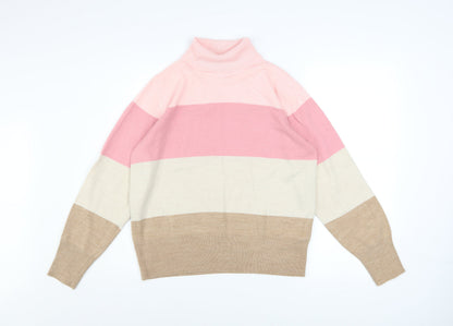 Womens UK Size 14 Marks and Spencer Multicoloured Pullover Jumper