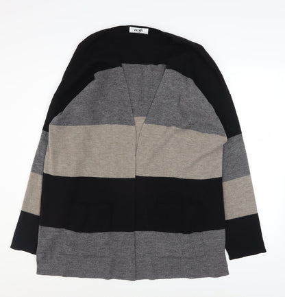 Womens UK Size S Wallis Grey Cardigan Jumper