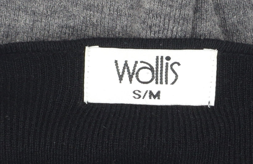 Womens UK Size S Wallis Grey Cardigan Jumper