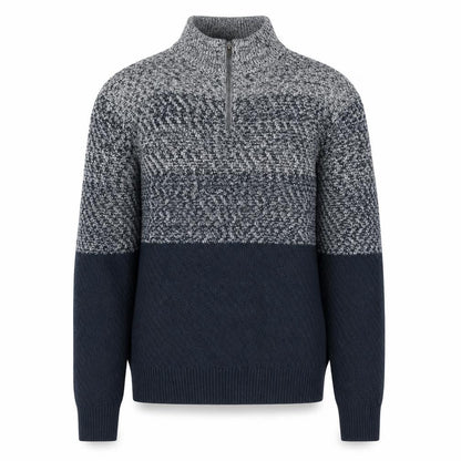 Mens UK Size M TU Grey 1/2 Zip Jumper