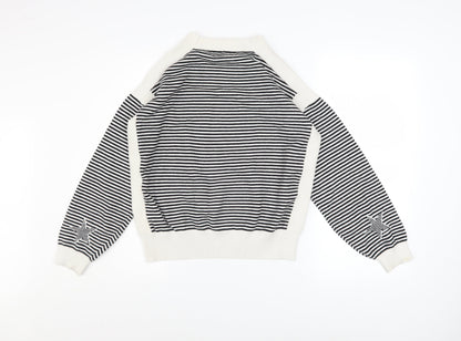 Womens UK Size M Marks and Spencer Black Pullover Jumper