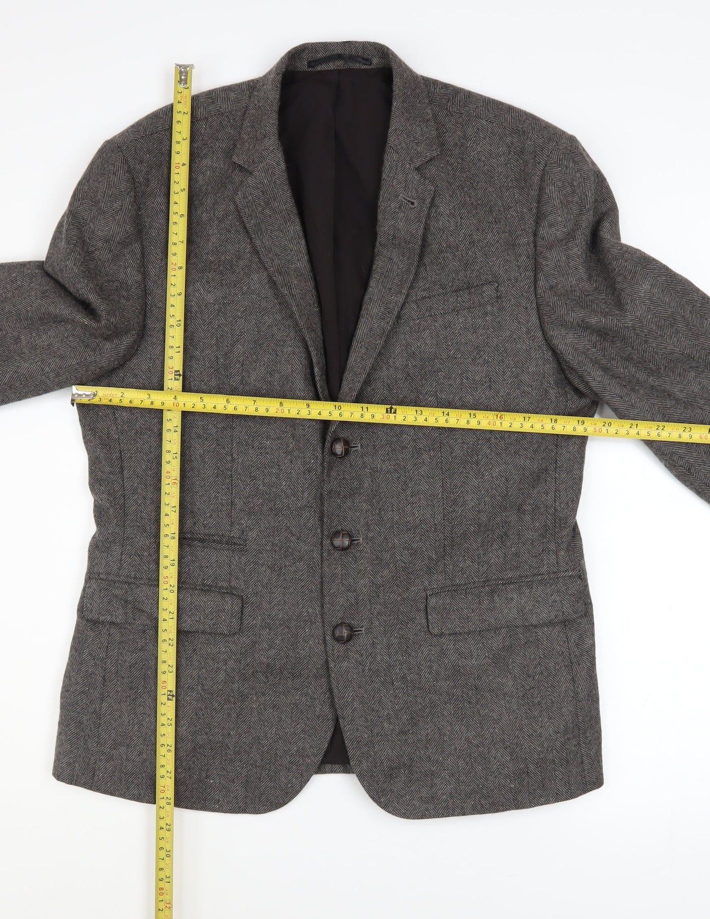 Womens UK Size 40 ASOS Regular Grey Blazer