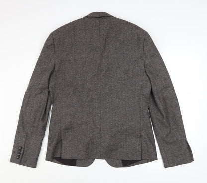 Womens UK Size 40 ASOS Regular Grey Blazer