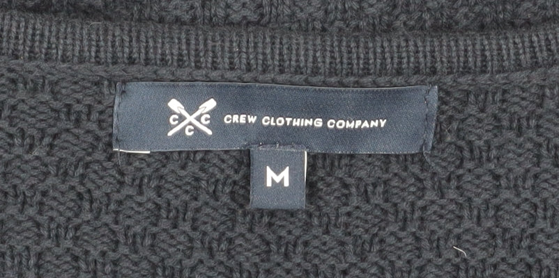Womens UK Size M Crew Clothing Company Blue Cardigan Jumper