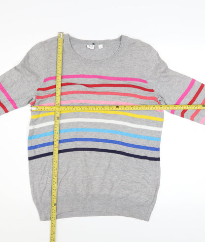 Womens UK Size M Gap Grey Pullover Jumper