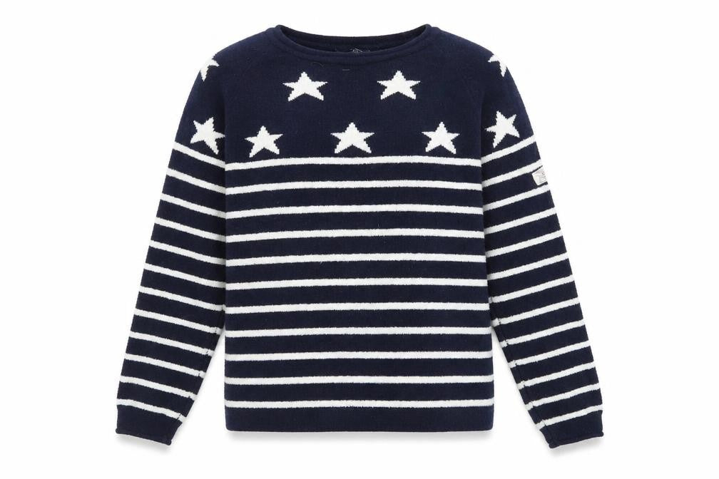 Womens UK Size 12 Joules Blue Pullover Sweatshirt