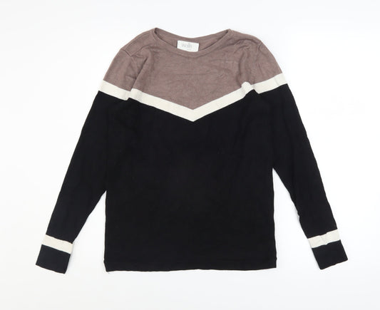 Womens UK Size 10 Wallis Black Pullover Jumper