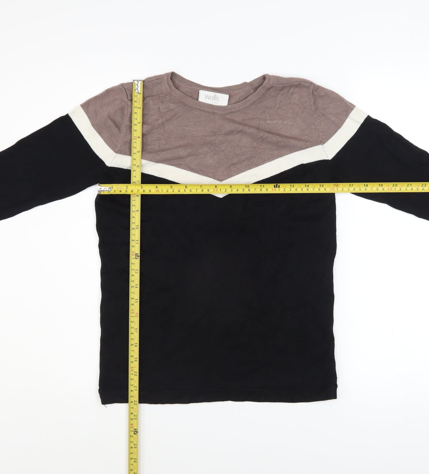 Womens UK Size 10 Wallis Black Pullover Jumper