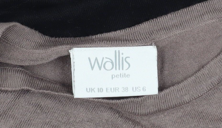Womens UK Size 10 Wallis Black Pullover Jumper