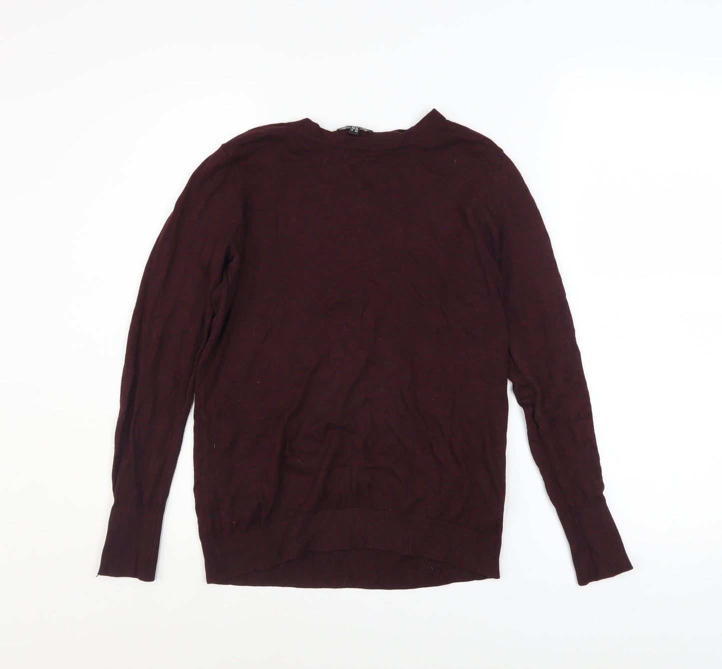 Womens UK Size 12 Warehouse Brown Pullover Jumper