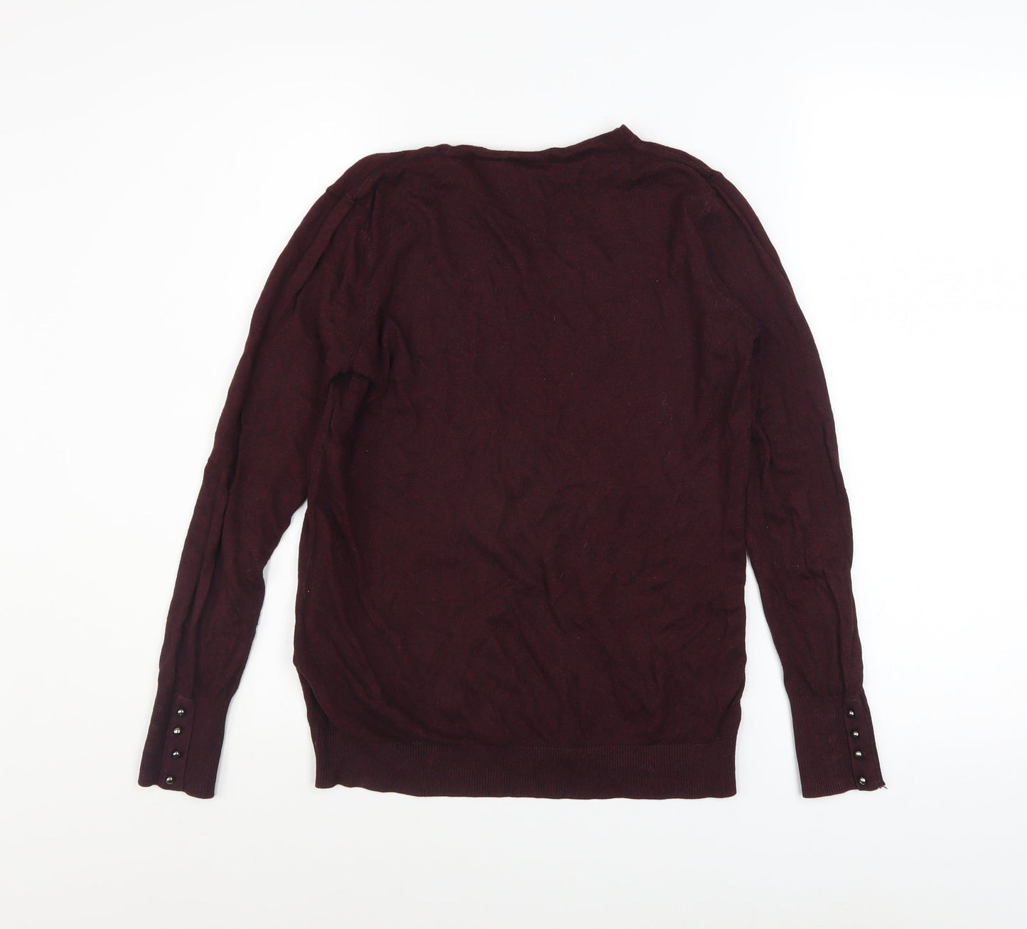 Womens UK Size 12 Warehouse Brown Pullover Jumper
