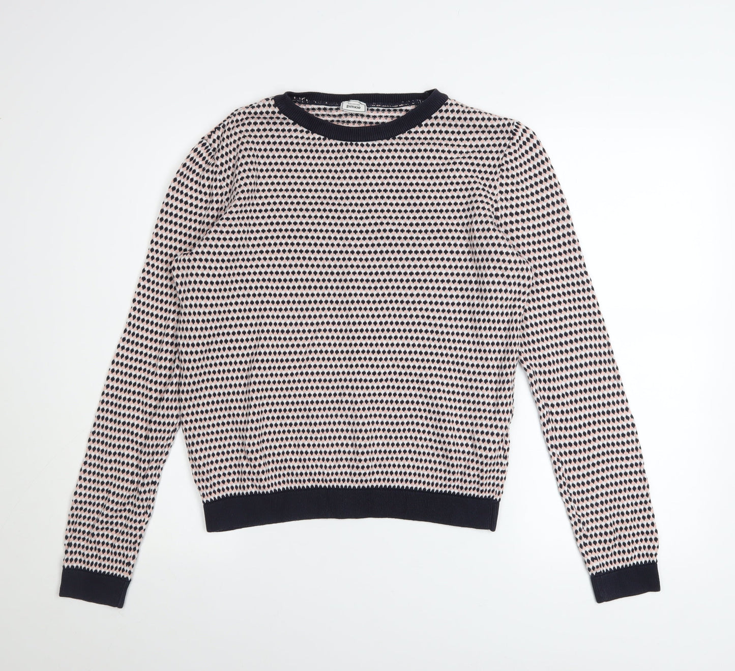 Womens UK Size 12 Pimkie Multicoloured Pullover Jumper