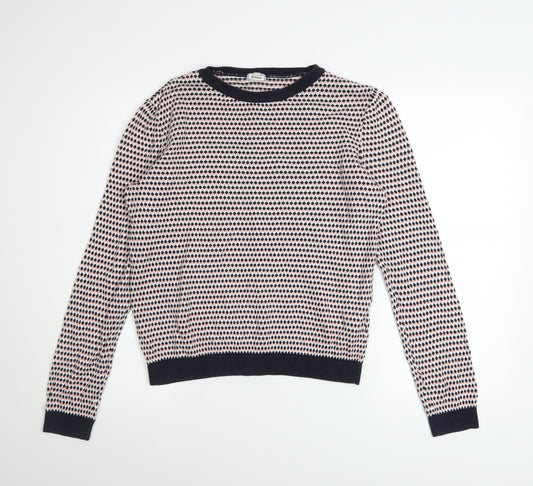 Womens UK Size 12 Pimkie Multicoloured Pullover Jumper