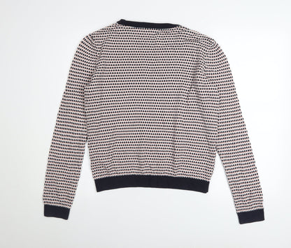 Womens UK Size 12 Pimkie Multicoloured Pullover Jumper