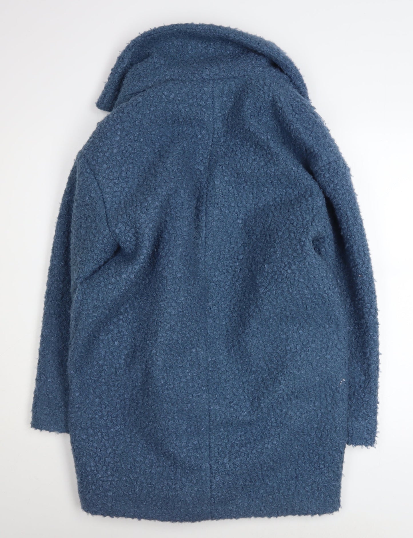 Womens UK Size 6 Primark Blue Overcoat