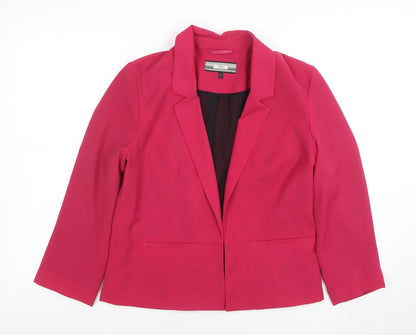 Womens UK Size 10 NEXT Regular Pink Blazer