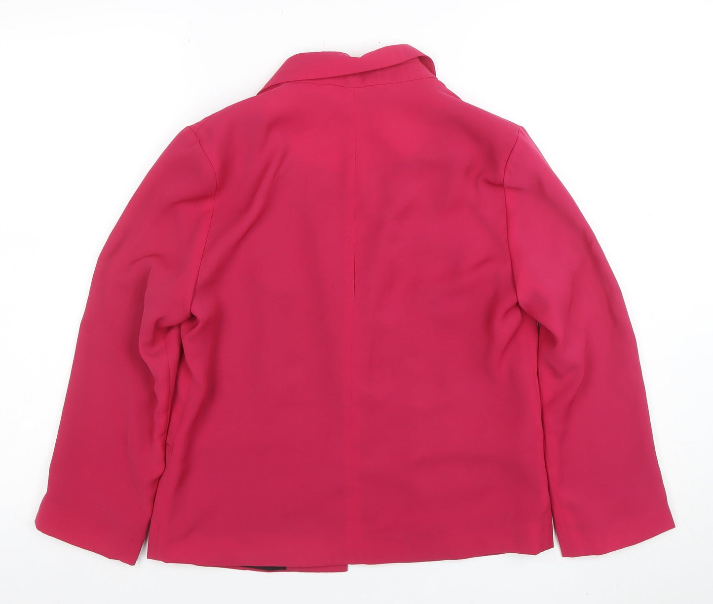 Womens UK Size 10 NEXT Regular Pink Blazer