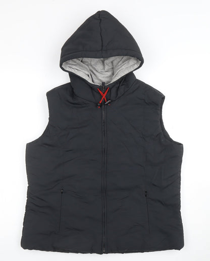 Mens UK Size L Marks and Spencer Black Puffer Jacket