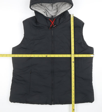 Mens UK Size L Marks and Spencer Black Puffer Jacket