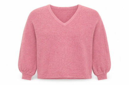 Womens UK Size M Marks and Spencer Pink Pullover Jumper