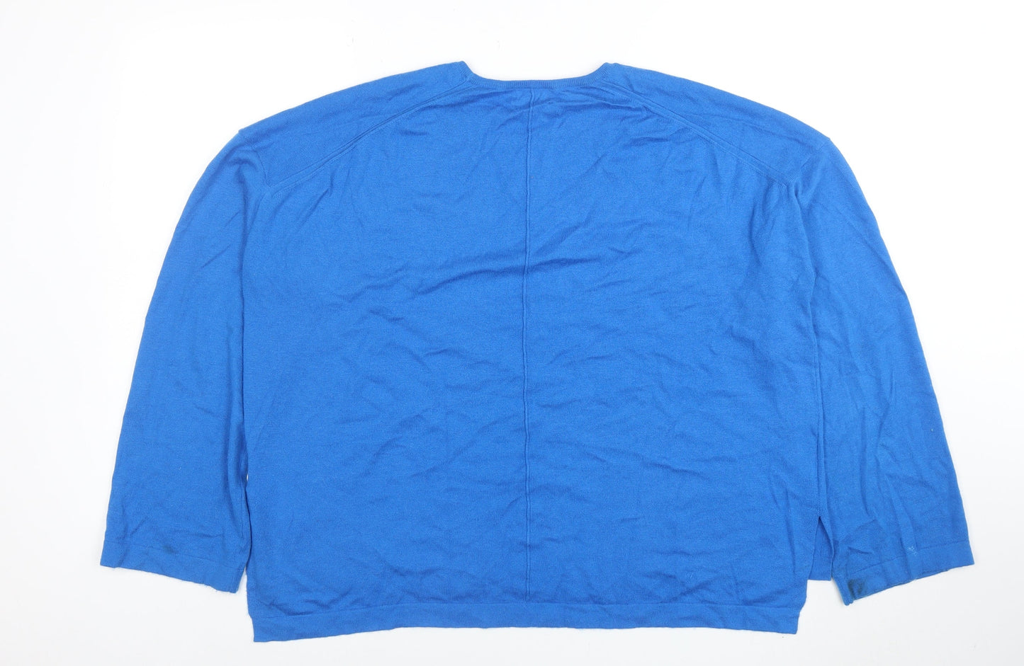 Womens UK Size S Hush Blue Pullover Jumper