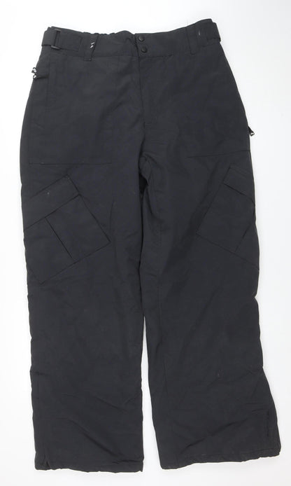 Parallel Men's Black L Snowproof Insulated Ski Snow Pants